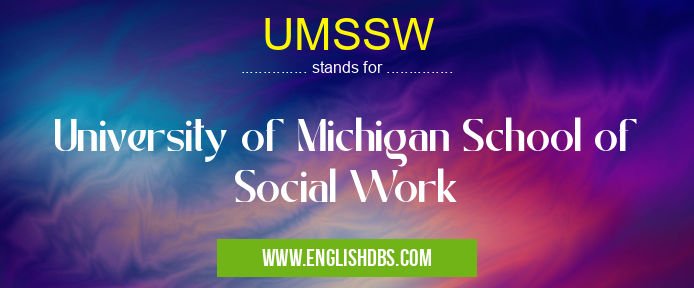 UMSSW