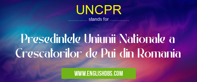 UNCPR