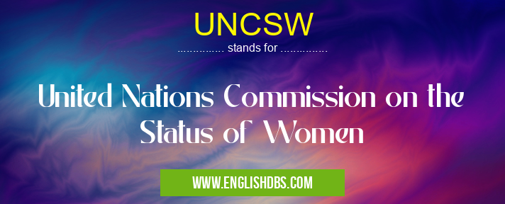 UNCSW