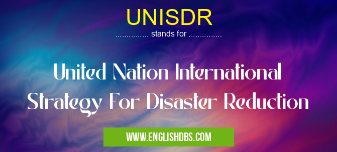 UNISDR