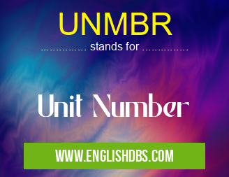 UNMBR