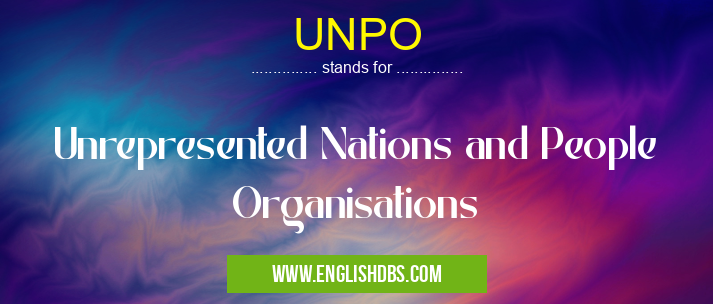 UNPO