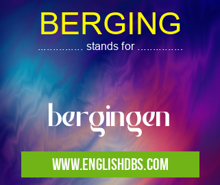 BERGING