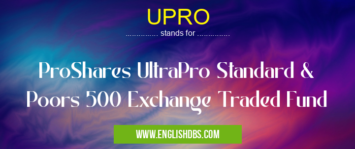 UPRO