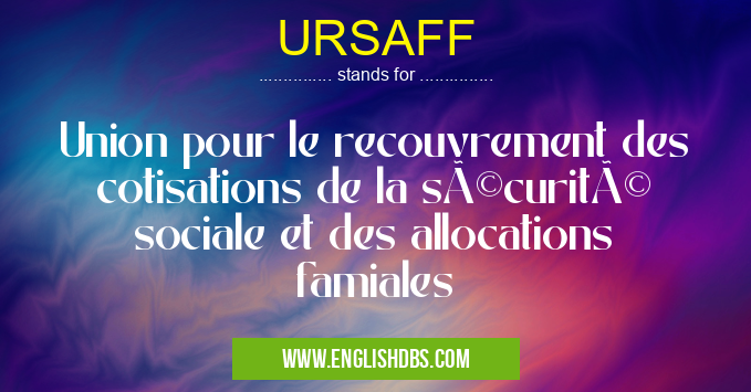 URSAFF