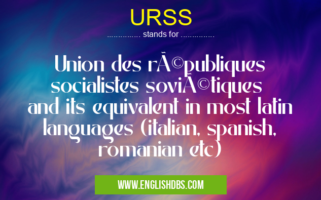 URSS