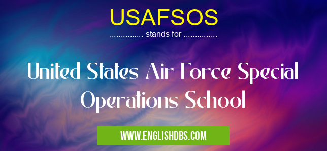 USAFSOS