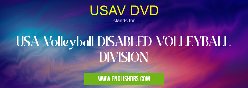 USAV DVD