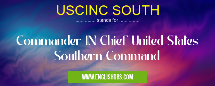 USCINC SOUTH