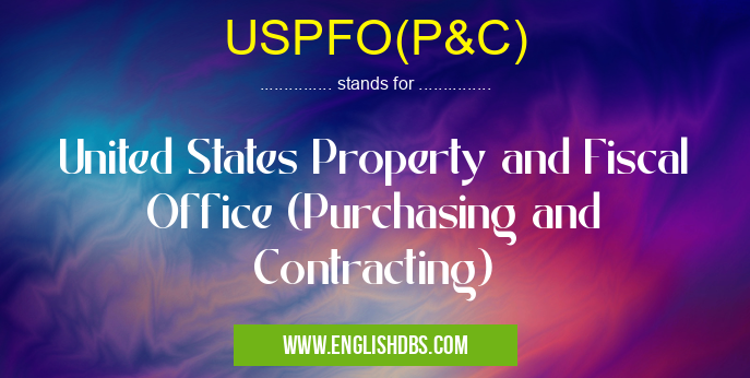 USPFO(P&C)