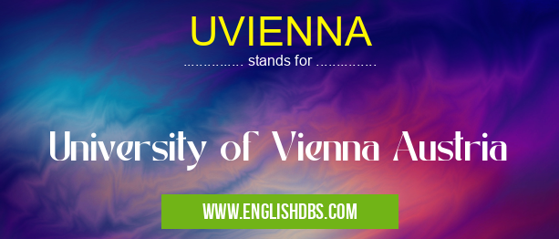 UVIENNA