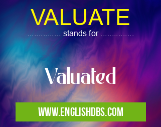 VALUATE