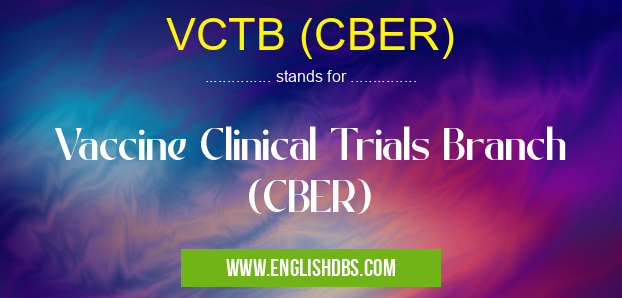 VCTB (CBER)