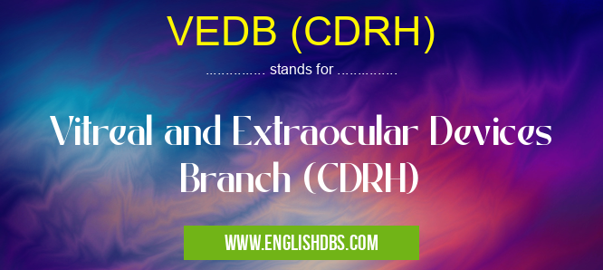 VEDB (CDRH)