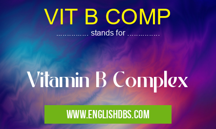 VIT B COMP