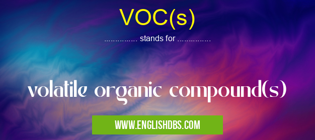 VOC(s)