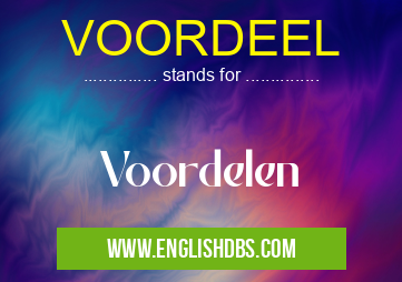 VOORDEEL