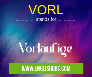 VORL