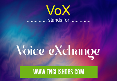 VoX