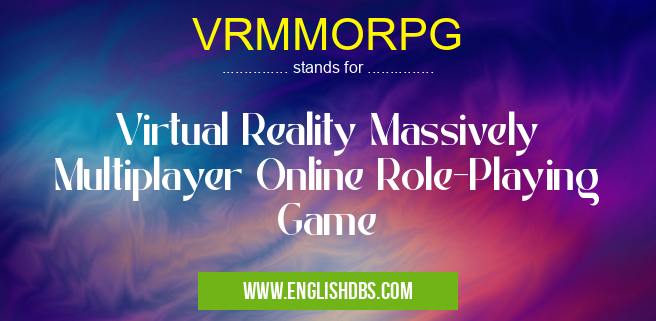 VRMMORPG