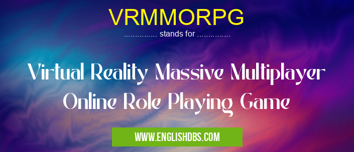 VRMMORPG