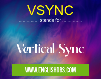 VSYNC