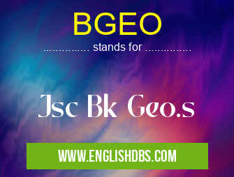 BGEO