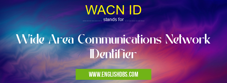 WACN ID