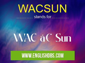 WACSUN