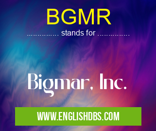 BGMR