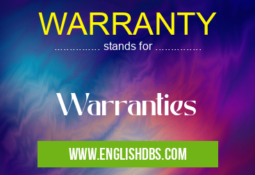 WARRANTY