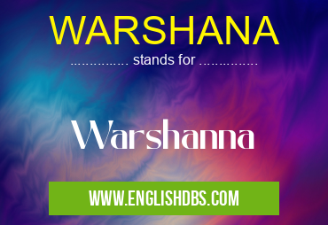 WARSHANA