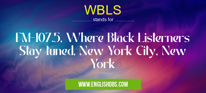 WBLS