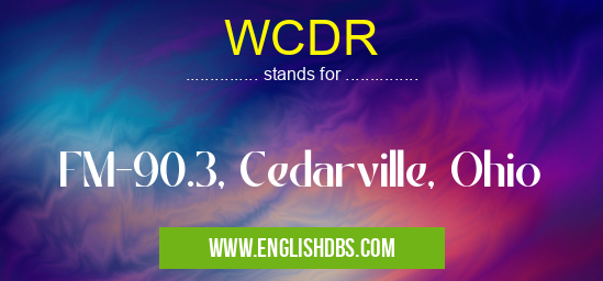 WCDR