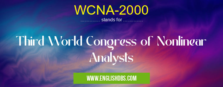 WCNA-2000