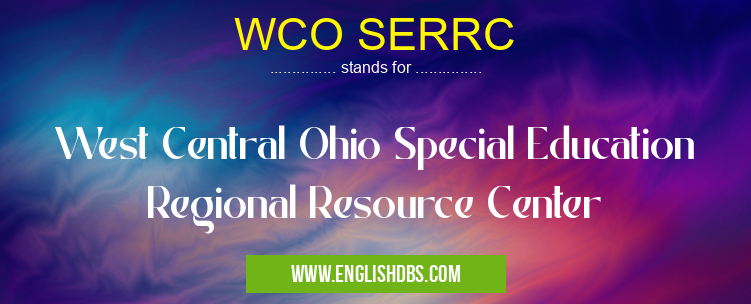 WCO SERRC