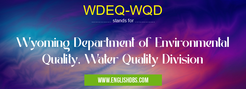 WDEQ-WQD