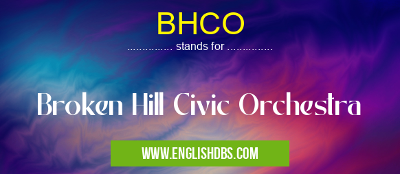 BHCO