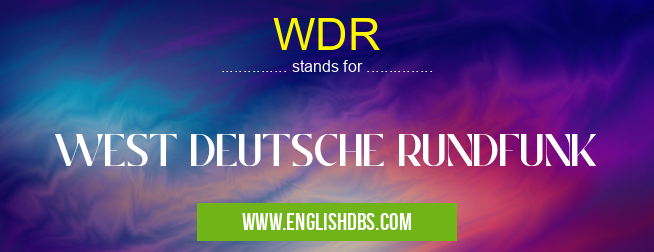 WDR