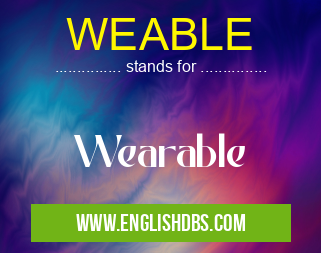 WEABLE