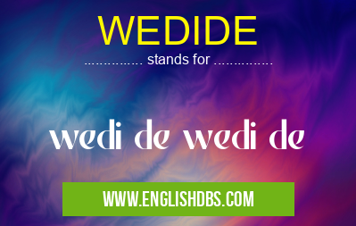 WEDIDE