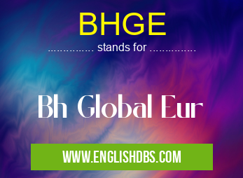 BHGE