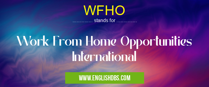 WFHO