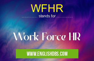 WFHR