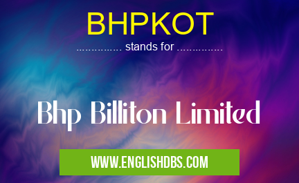 BHPKOT