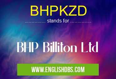 BHPKZD