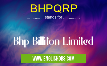 BHPQRP