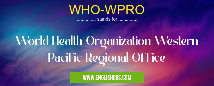 WHO-WPRO