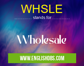 WHSLE