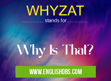 WHYZAT